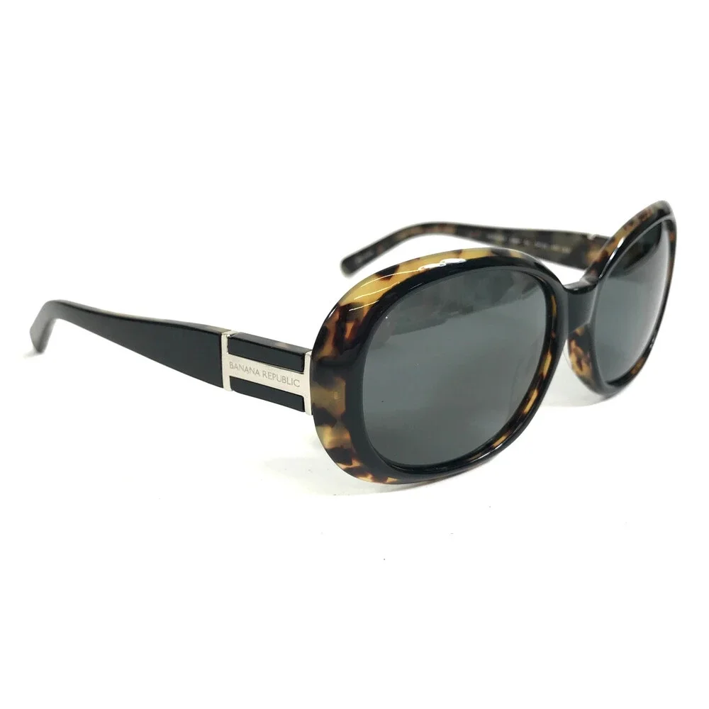 Banana Republic Sunglasses VERITY/P/S CW6P Black Tortoise w/ Gray Polarized Lens